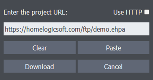 2.4. Окно добавления проекта